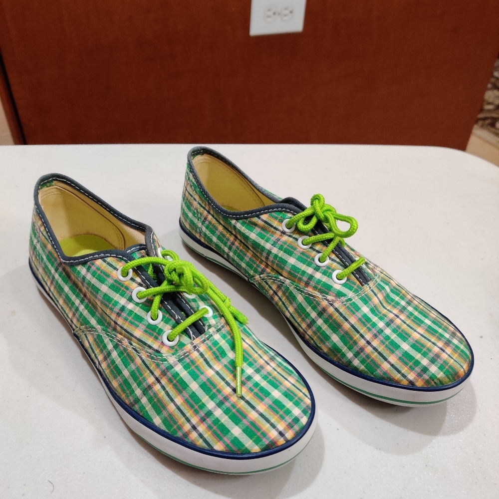 Lower East Side Plaid Sneakers